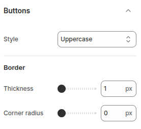 Smart shopify theme - Buttons