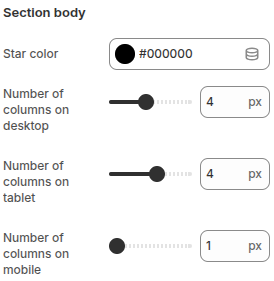Classique - Customer review settings